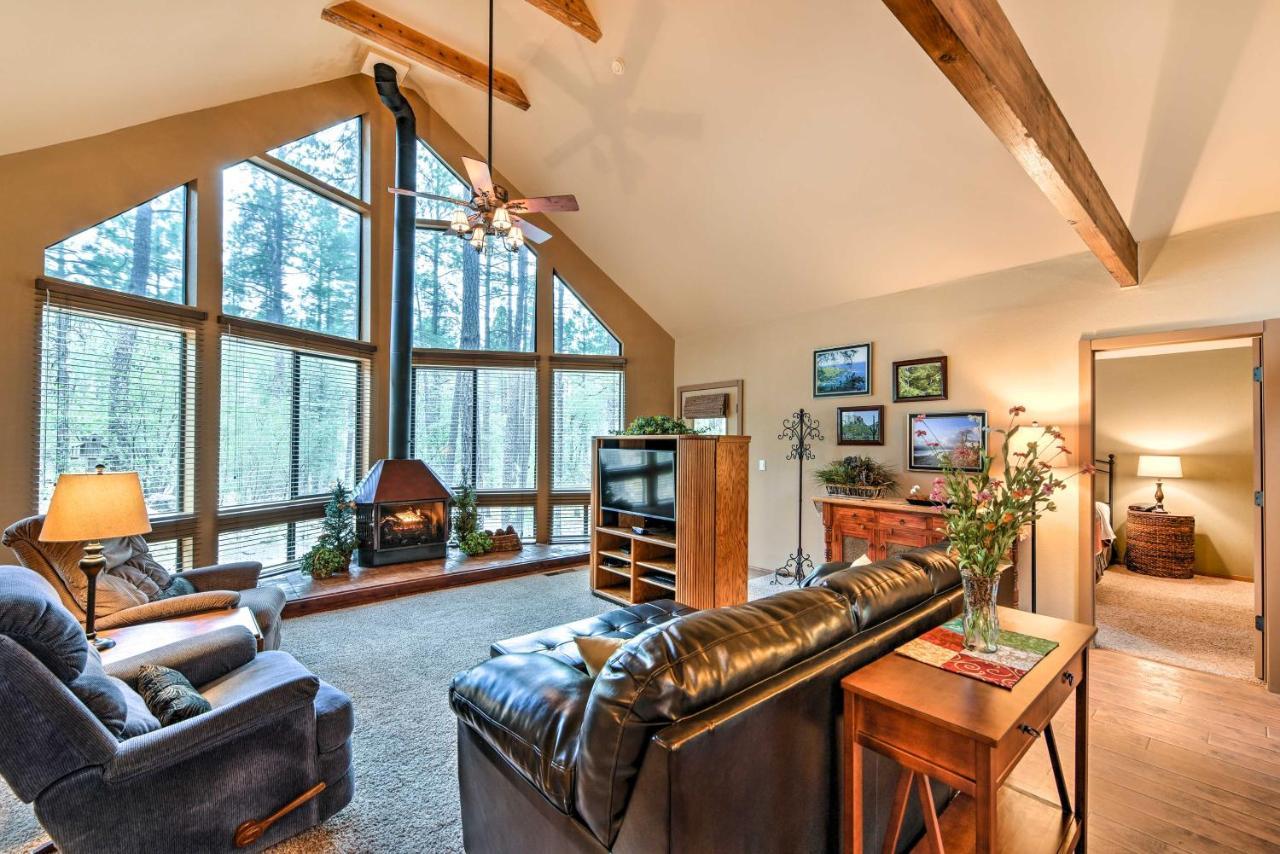 Prescott Cabin With Beautiful Forest Views And Deck! Bagian luar foto