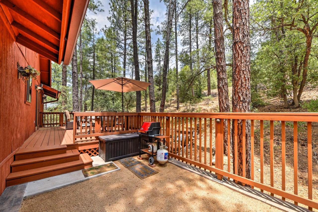 Prescott Cabin With Beautiful Forest Views And Deck! Bagian luar foto