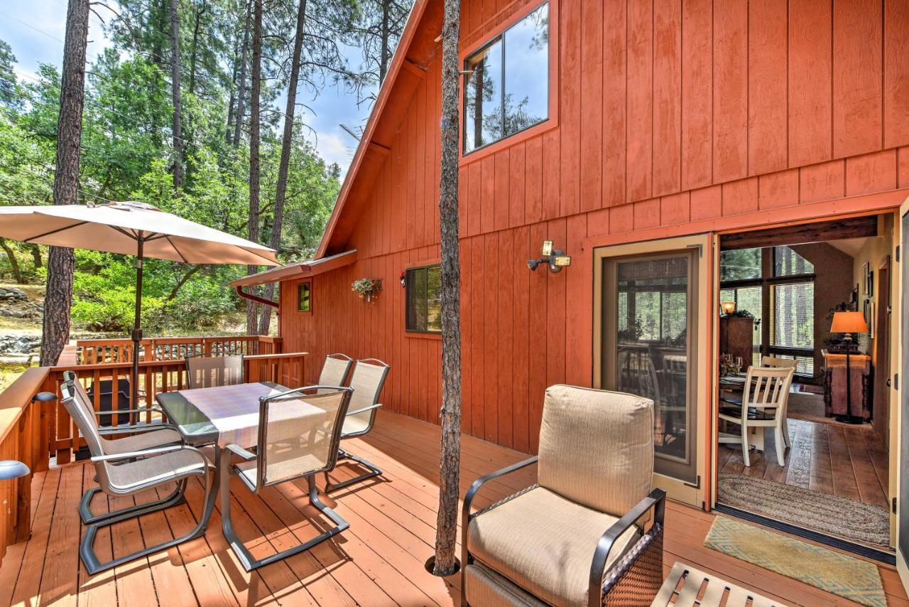 Prescott Cabin With Beautiful Forest Views And Deck! Bagian luar foto