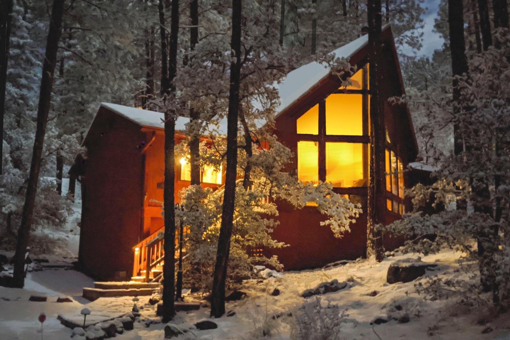 Prescott Cabin With Beautiful Forest Views And Deck! Bagian luar foto