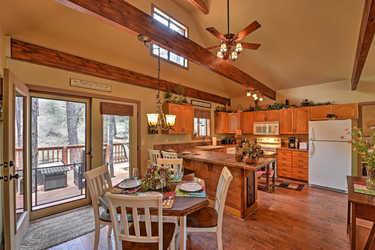 Prescott Cabin With Beautiful Forest Views And Deck! Bagian luar foto